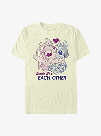 Disney Lilo & Stitch Made For Eachother T-Shirt