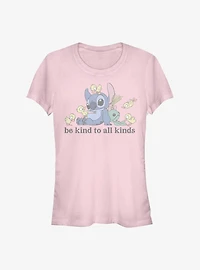 Disney Lilo & Stitch Be Kind To All Kinds Girls T-Shirt
