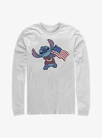 Disney Lilo & Stitch Tropic Flag Long-Sleeve T-Shirt