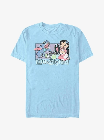 Disney Lilo & Stitch Duo Records T-Shirt