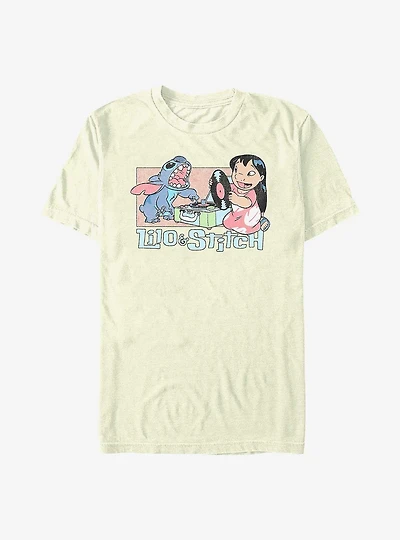 Disney Lilo & Stitch Duo Records T-Shirt