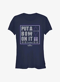 Marvel Hawkeye Put A Bow On It Girls T-Shirt