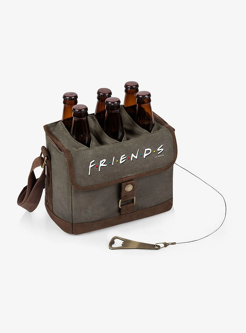 Friends Beverage Caddy Cooler Tote