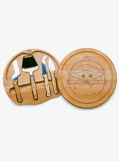 Star Wars The Mandalorian The Child Circo Cheese Board & Tools Set