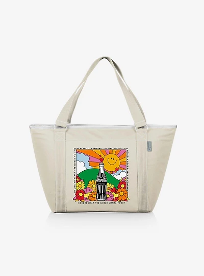 Coke Unity Topanga Cooler Sun Tote Bag Sand