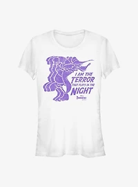 Disney Darkwing Duck The Terror Repeat Girls T-Shirt