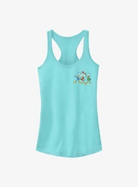 Disney Ducktales Ducktriplet Pocket Girls Tank