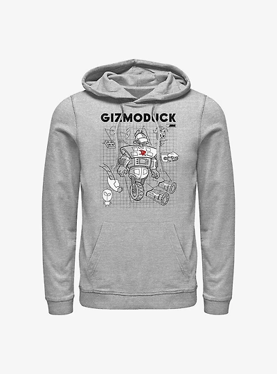 Disney Ducktales Gizomoduck Schematic Hoodie