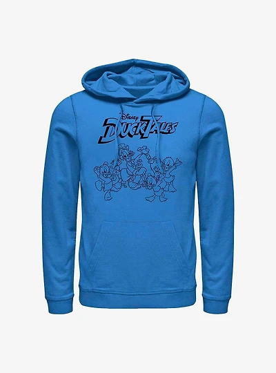 Disney Ducktales Tie Dye Tales Hoodie