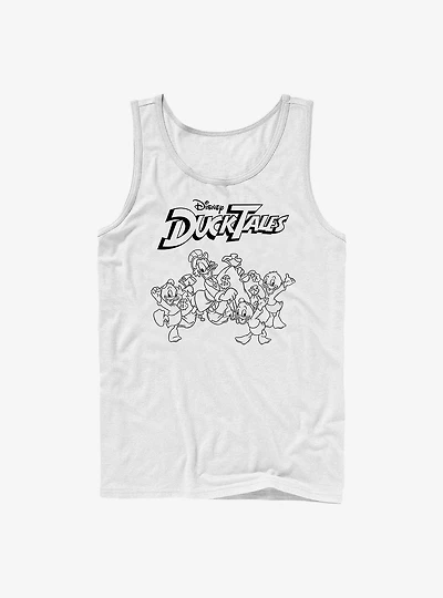 Disney Ducktales Tie Dye Tales Tank