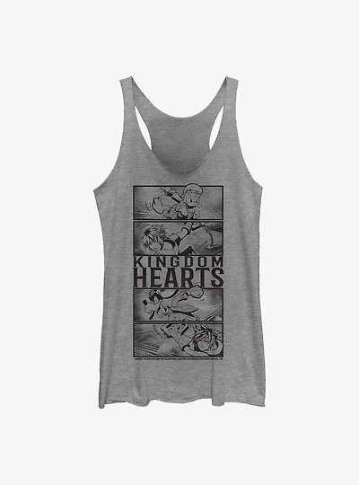Disney Kingdom Hearts Character Panels Kingdom Girls Tank