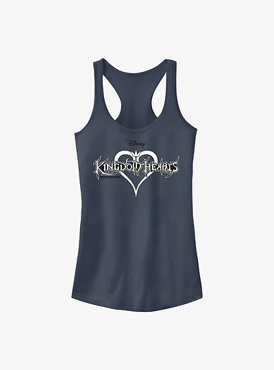 Disney Kingdom Hearts Logo Girls Tank