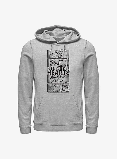 Disney Kingdom Hearts Character Panels Hoodie