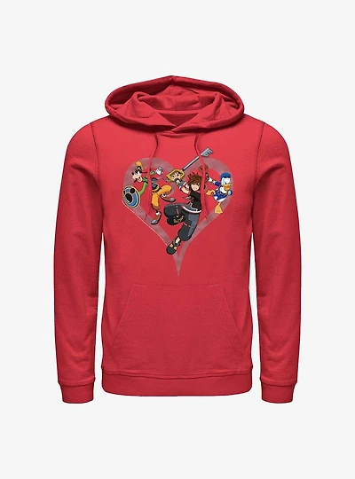 Disney Kingdom Hearts Sora Goofy Donald Hoodie