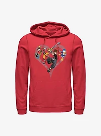 Disney Kingdom Hearts Sora Goofy Donald Hoodie