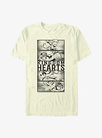 Disney Kingdom Hearts Character Panels T-Shirt