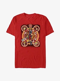 Disney Kingdom Hearts Group Circle Kingdome T-Shirt