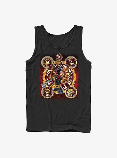 Disney Kingdom Hearts Group Circle Tank