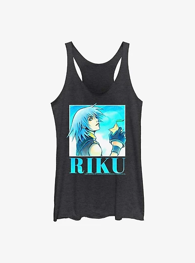 Disney Kingdom Hearts Riku Heart Throb Girls Tank