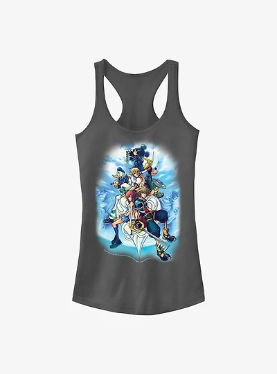 Disney Kingdom Hearts Sky Group Girls Tank