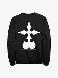 Disney Kingdom Hearts Nobody Symbol Crew Sweatshirt