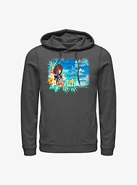 Disney Kingdom Hearts Kairi Floral Hoodie