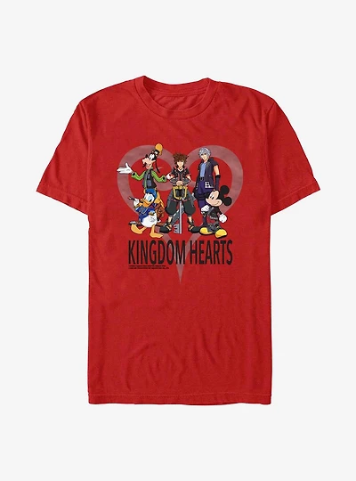 Disney Kingdom Hearts Heart Frame T-Shirt