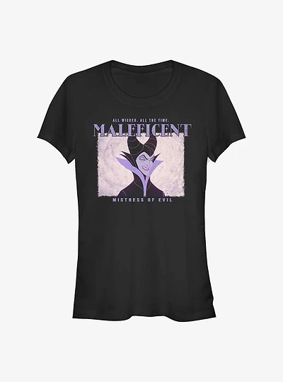 Disney Maleficent Square Girls T-Shirt