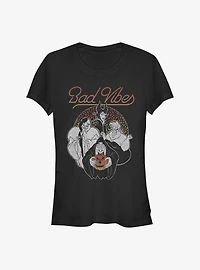 Disney Villains Bad Vibes Girls T-Shirt