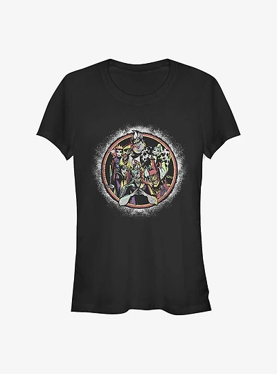 Disney Villains Locked Up Girls T-Shirt