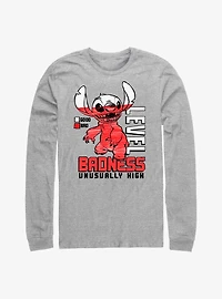 Disney Lilo & Stitch Badness Level Long-Sleeve T-Shirt