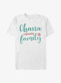Disney Lilo & Stitch Ohana Script T-Shirt