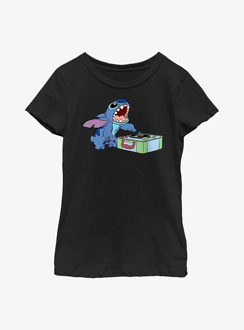 Disney Lilo & Stitch DJ Youth Girls T-Shirt