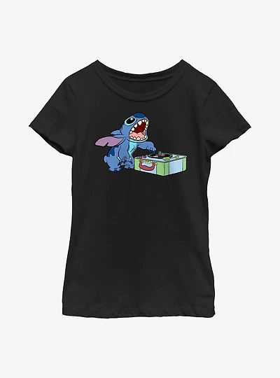 Disney Lilo & Stitch DJ Youth Girls T-Shirt