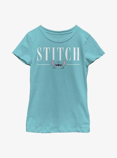 Disney Lilo & Stitch Title Youth Girls T-Shirt