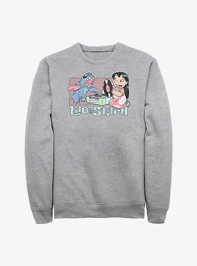 Disney Lilo & Stitch Duo Records Sweatshirt