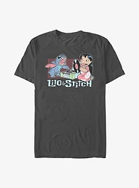 Disney Lilo & Stitch Duo Records T-Shirt