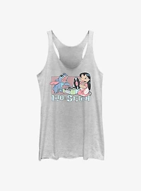 Disney Lilo & Stitch Duo Records Womens Tank Top