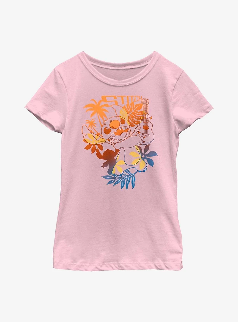 Disney Lilo & Stitch Aloha Youth Girls T-Shirt