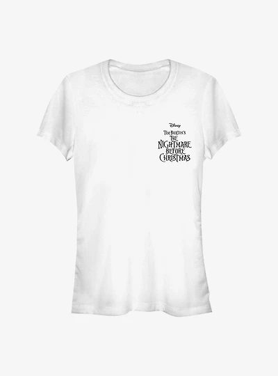 The Nightmare Before Christmas Logo Pocket T-Shirt
