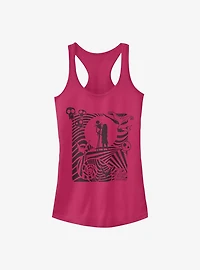Disney The Nightmare Before Christmas Hypnotic Jack and Sally Tank