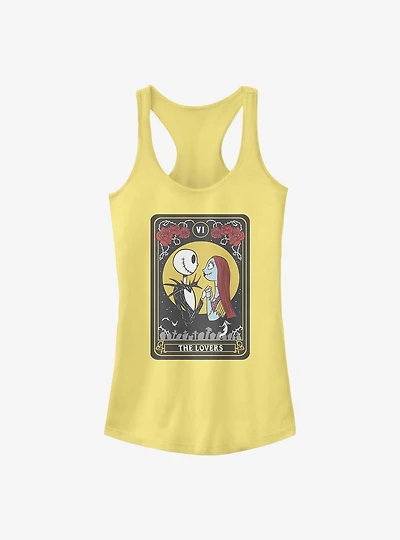 The Nightmare Before Christmas Jack & Sally Lovers Tarot Tank Top