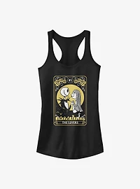The Nightmare Before Christmas Jack & Sally Lovers Tarot Tank Top