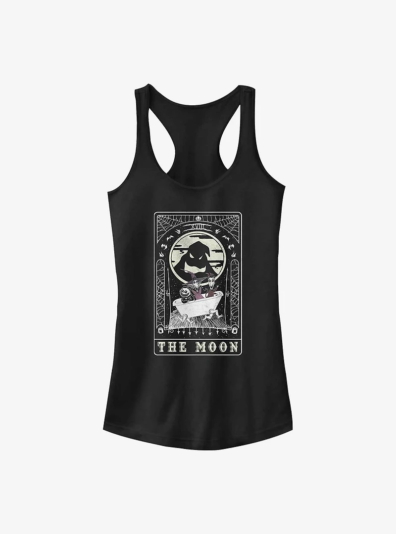 The Nightmare Before Christmas Oogie Boogie Moon Tarot Card Tank Top