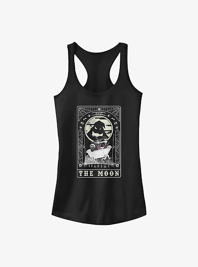 The Nightmare Before Christmas Oogie Boogie Moon Tarot Card Tank Top