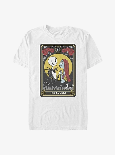 The Nightmare Before Christmas Jack & Sally Lovers Tarot T-Shirt