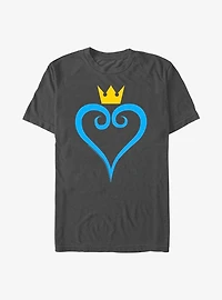Disney Kingdom Hearts Heart And Crown T-Shirt