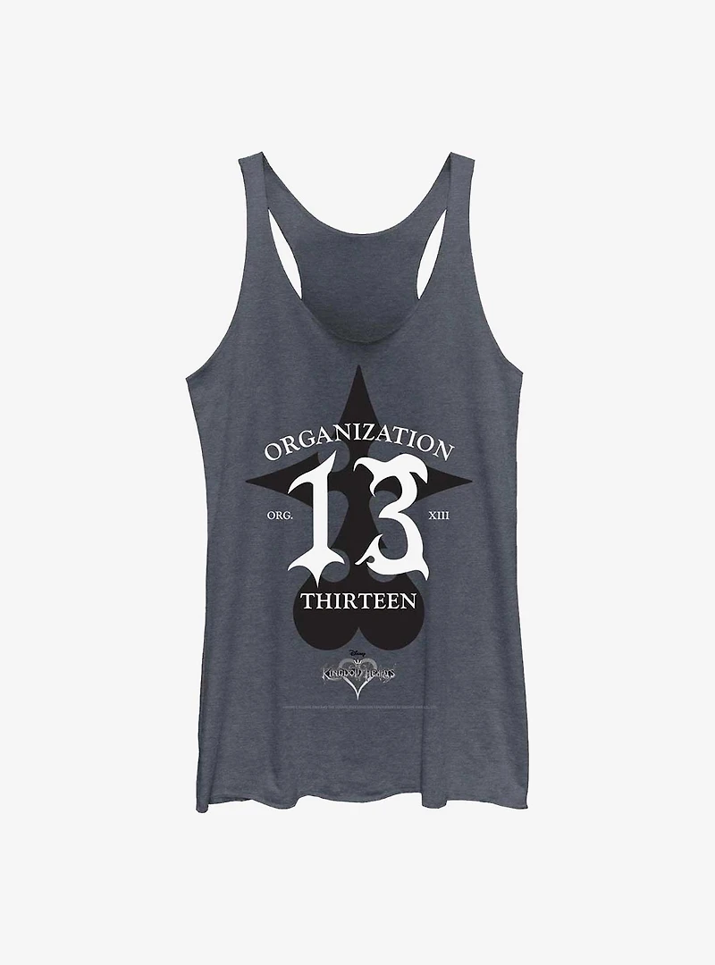 Disney Kingdom Hearts Organization Thirteen Womens Tank Top