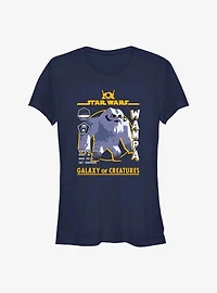 Star Wars: Galaxy Of Creatures Wampa Girls T-Shirt