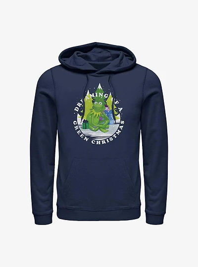 Disney The Muppets Green Christmas Hoodie